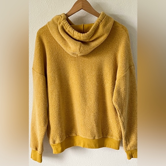 Soft Serve Clothing Mustard Yellow The Original Cloud Cotton Hoodie Size Small - Picture 7 of 10